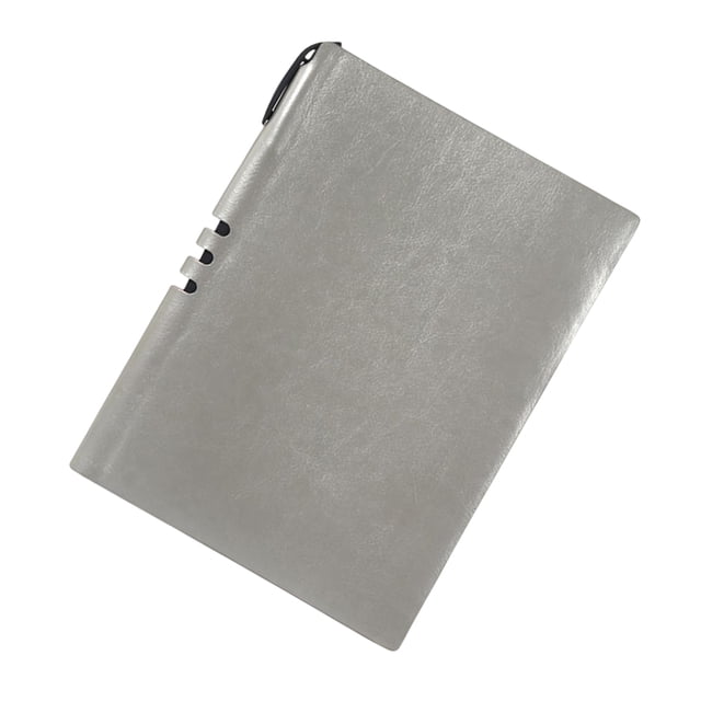 Sidaley Organizador de agenda, diario, planificador, libro de notas, ahorro de espacio, regalo dulce de larga duración, artesanía, suministros de Cuadernos de escritura y cuadernos de bocetos Gris