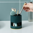 thumbnail image 2 of Organization and Storage, Toothbrush HolderBathroom Countertop Ventilated Drainage ShelfRazor Cosmetic Brush Compartment Organizer Bathroom Vanity Countertop Accessories, Home Gifts, 2 of 6