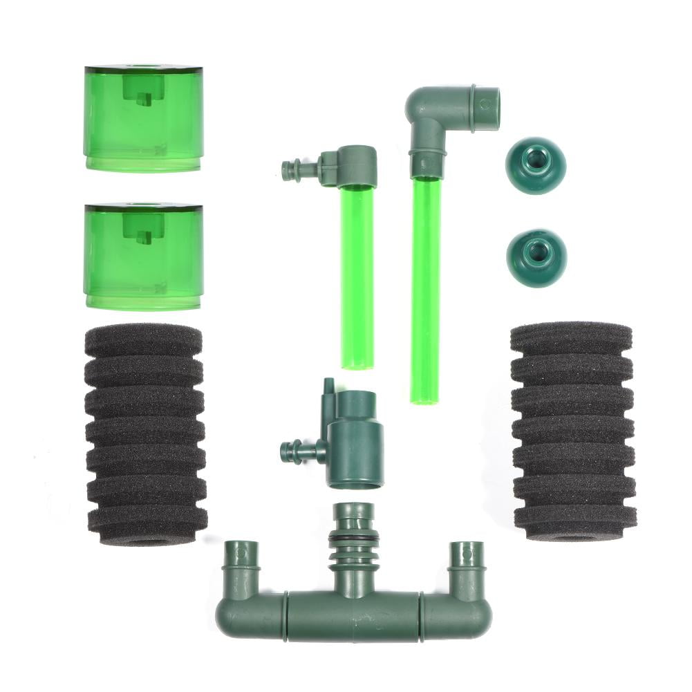 Mgaxyff Sponge Filter, Fish Tank Sponge Filter,2 Types Aquarium Double