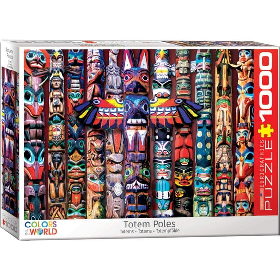 Totem Poles 1000-Piece Puzzle