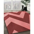 thumbnail image 2 of Ahgly Company Indoor Square Patterned Chilli Pepper Red Area Rugs, 3' Square, 2 of 6
