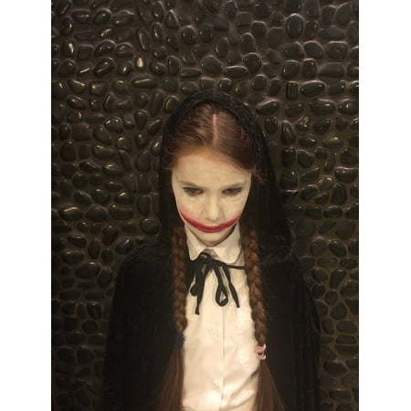 LAMINATED POSTER Mask Child Halloween Black Disguise Makeup Event Poster Print 24 x 36