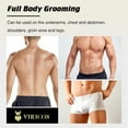 thumbnail image 4 of VIKICON Shaver & Body Groomer for Men Waterproof Wet / Dry Male Hygiene Razor with Standing Recharge Dock, 4 of 5