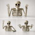 thumbnail image 5 of Halloween Ground Breaker Plastic Half Body Skeleton Decor Outdoor Yard Lawn, 8.66 × 9.45 in, 5 of 8
