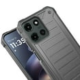 thumbnail image 2 of For Moto G 5G 2025/2026 / G PLAY 2026 Premium Tough Lined Design Hybrid Case Cover - Charcoal Grey, 2 of 3