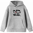 thumbnail image 4 of No Fear with Eyes Youth Heather Gray Long Sleeve Hoodie-Small, 4 of 6