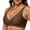 Brown, variant on Women's Seamless Rip Comfortable Full Cup Bra In Stock On,Bras for Women Pink M