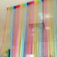 thumbnail image 3 of Door Window Panel, Colorful Room Divider Curtain String Strip Tassel for Living Room Home Party Events, 3 of 6
