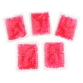 thumbnail image 2 of 5 Pcs Perles Flexibles Réutilisables Micro-Ondables Froides pour Douleur Raide Blessures - Rouge, 10cm, 2 of 10