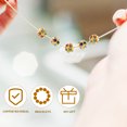 thumbnail image 3 of Miangastore 90pcs Diy Jewelry Making Beads Spacer Beads Loose Beads Inlaid with Rhinestone, 3 of 8