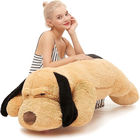 MaoGoLan Giant Dog Stuffed Animal 51" Soft Puppy Pillow Plush Toy