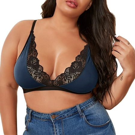 

Plus Size Sexy Women Bra Sissy Lingerie See Through Brassiere Lace Bralette Bras