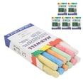 thumbnail image 2 of 60PCs Colored Children Chalk Dust Free Art Supplies Round Painting Tools Craft Collection, 2 of 3