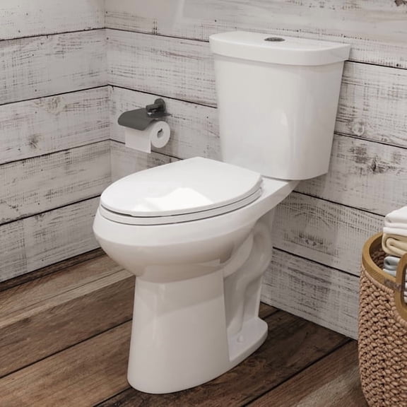 HOROW 21" Extra Tall Dual Flush Toilet, Elongated Seat, 360° Jet Siphon, Slow-Closing Lid, ADA Compliant, 12" Rough-In for Bathroom