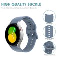 thumbnail image 1 of Correa de reloj de silicona suave y cómoda para Samsung Galaxy Watch 5 Pro/5 45/40/44mm, 1 of 8