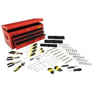 Stanley 3-Drawer Metal Tool Box with 122 Tools