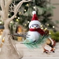 thumbnail image 4 of Bwiyojiz Décorations de Noël pour la Maison, Produits de Vacances, Ornements en Mousse Artificielle Oiseaux Rouges pour Arbre, Cadeaux pour Ami, Rouge, 4 of 6