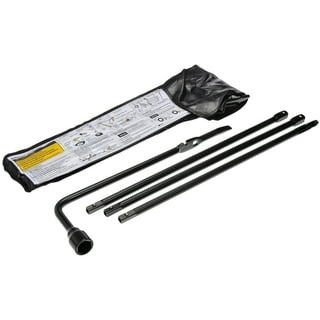 Spare tire changing tools top