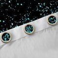 thumbnail image 4 of Homewish Cheetah Print Girl Boy Curtains Pack of 2 (42x84 Each),Black Blue Curtains Blackout,Bling Glitter Bedroom Curtains,Microfiber Bedroom Decor, 4 of 6
