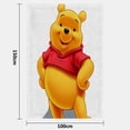 thumbnail image 4 of Cute Winnie the Pooh Soft Cozy Luxury Couch Blanket Home Decor Bedding Warm Fuzzy Blanket for Couch, Kids Bed and Sofa, 4 of 10