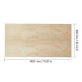 thumbnail image 2 of KFFKFF Twin Size Foldable Bed Board Slats, 0.4 in Wooden Mattress Support for Twin Beds, Easy-to-Use Under Mattress Boards, 8 Pieces, Burlywood, 2 of 9