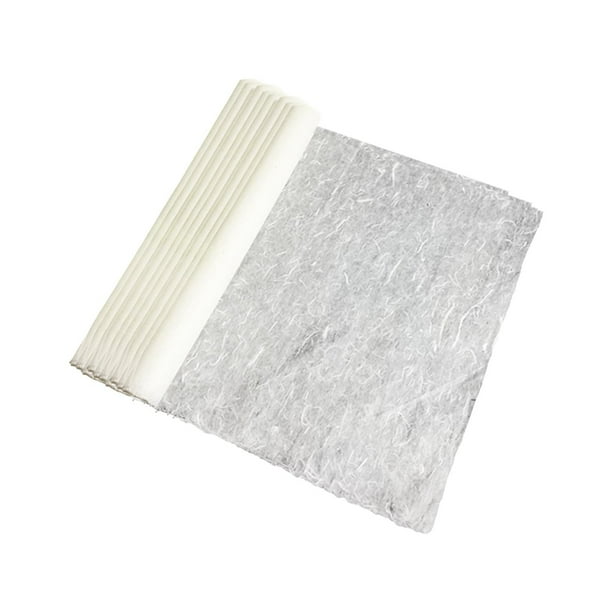 Papel de fibra de arroz 50x, papel artístico para pintar, escribir, papel de caligrafía hecho a mano para estudiantes, adultos y niños, envoltorio de 21cmx23cm