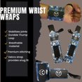 thumbnail image 2 of Inspire Products LLC Wrist Wraps  for Weightlifting, Bodybuilding, Powerlifting. Competition Approved., 2 of 9