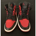 thumbnail image 4 of Ni - ke Ni - ke Air Jordans Red & Black Men’s Size 8, 4 of 5