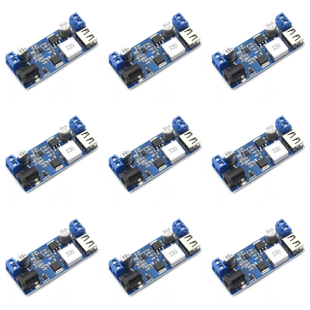 Módulo Alimentación Coche Convertidor DC-DC 12V/24V A 5V 5A