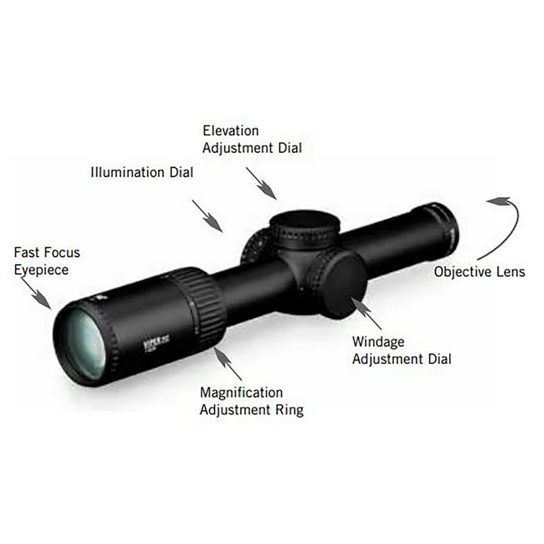 Vortex Optics Viper PST Gen II 1-6x24 SFP Riflescope - VMR-2