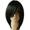thumbnail image 4 of DOPI Fashion Synthetic Short Straight BoBo Black Brown Wig For Women New, 4 of 4