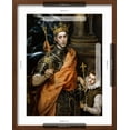 thumbnail image 5 of Art.com Saint Louis King of France Giclee Print by El Greco, Brown Frame Wall Art, 17" x 21", 5 of 5