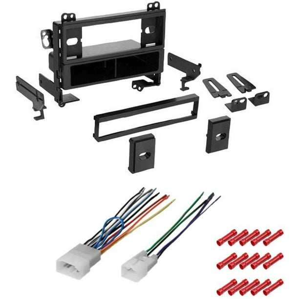 GSKIT2028 Car Stereo Installation Kit for 2001-2002 Toyota Corolla - in Dash Mounting Kit, Wire Harness for Single Din Radio Receivers - Walmart.com - Walmart.com | 2001 Toyota Corolla Wiring Harness | | Walmart