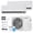 2 Zone 20000 BTU (9k+12k)-WIFI, variant on Merluxy Mini Split AC/Heating System, 28,000 Btu Odu, 22 SEER2 3 Zone 12K Btu Ductless Inverter Heat Pump, Wifi Enabled, 208-230V