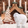 thumbnail image 4 of Ganfancp Adorno Navideño de Fieltro de Lana Adorno Navideño de Escenografía Ofertas Flash Liquidación 1* Muñeca de Fieltro, 4 of 5