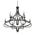 thumbnail image 2 of Traditional Twelve Light Chandelier in English Bronze Finish Bailey Street Home 159-Bel-2333246, 2 of 3