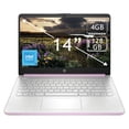 thumbnail image 1 of Laptop HP dq6104dx Intel N150 4GB 128GB 14" Lavanda, 1 of 4