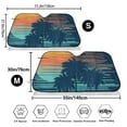 thumbnail image 3 of Daiia Palm Trees Windshield Sun Shade for Car SUV Truck (Small ), Car Sun Shade Windshield, Car Shades for Front Windows, Sunshade for Car Windshield, 3 of 7