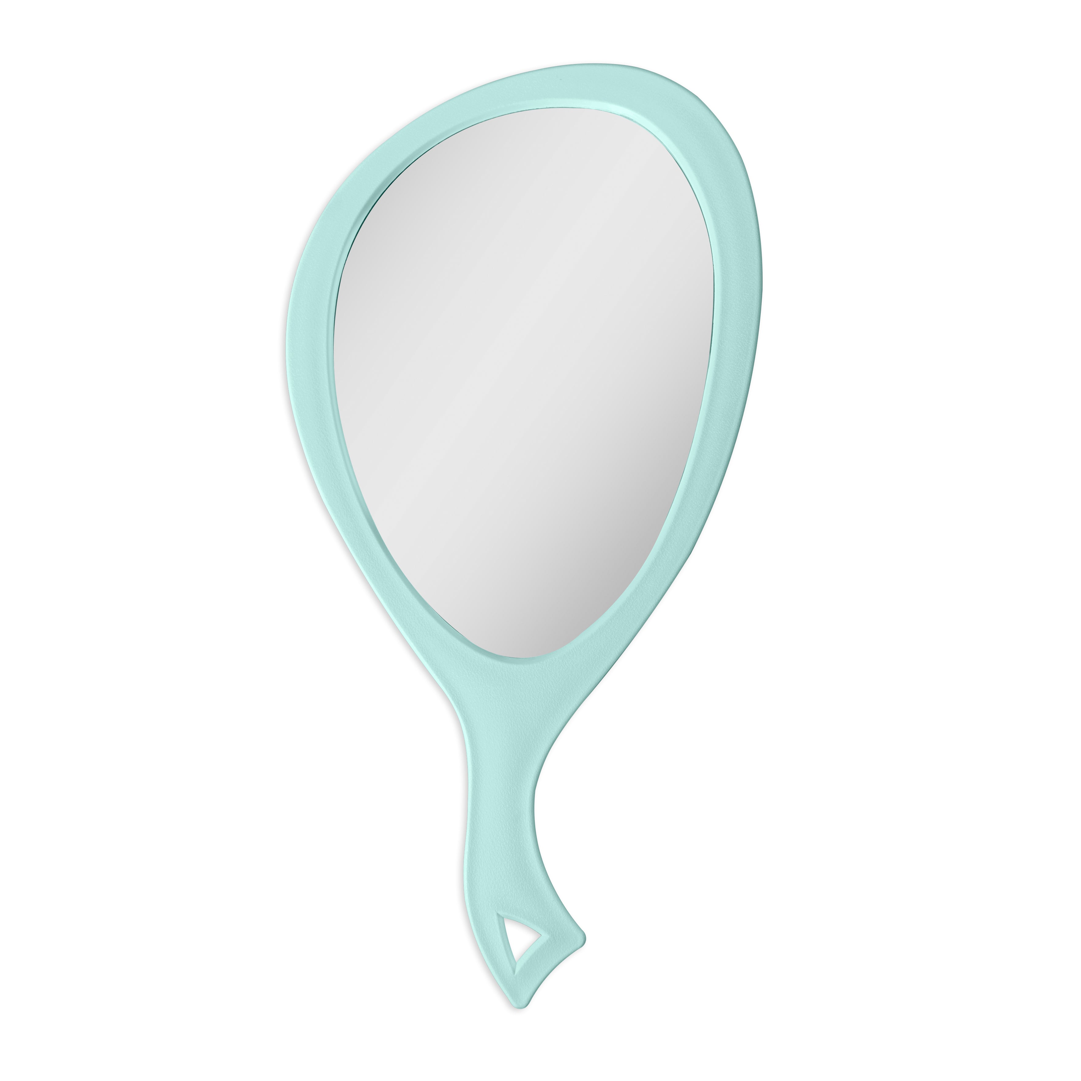 Zadro Teardrop Large Hand Mirror Hand Held Mirror for Hair Cutting Self