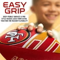 thumbnail image 3 of Franklin Sports NFL San Francisco 49ers Football - Youth Football -  Mini 8.5" Rubber Football - Perfect for Kids - Team Logos and Colors!, 3 of 7