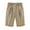 Khaki, variant on IROINNID Bermuda Shorts for Women Summer Print Five Points Large Size Cotton Linen Pants Pants,Green