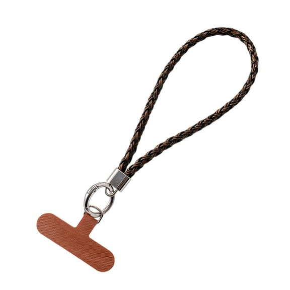 Leather Hand Wrist Strap Lanyard Phone Lanyard with Tether Tabs Lanyard Strap for Most Mobile Phone Anti Lost Strap