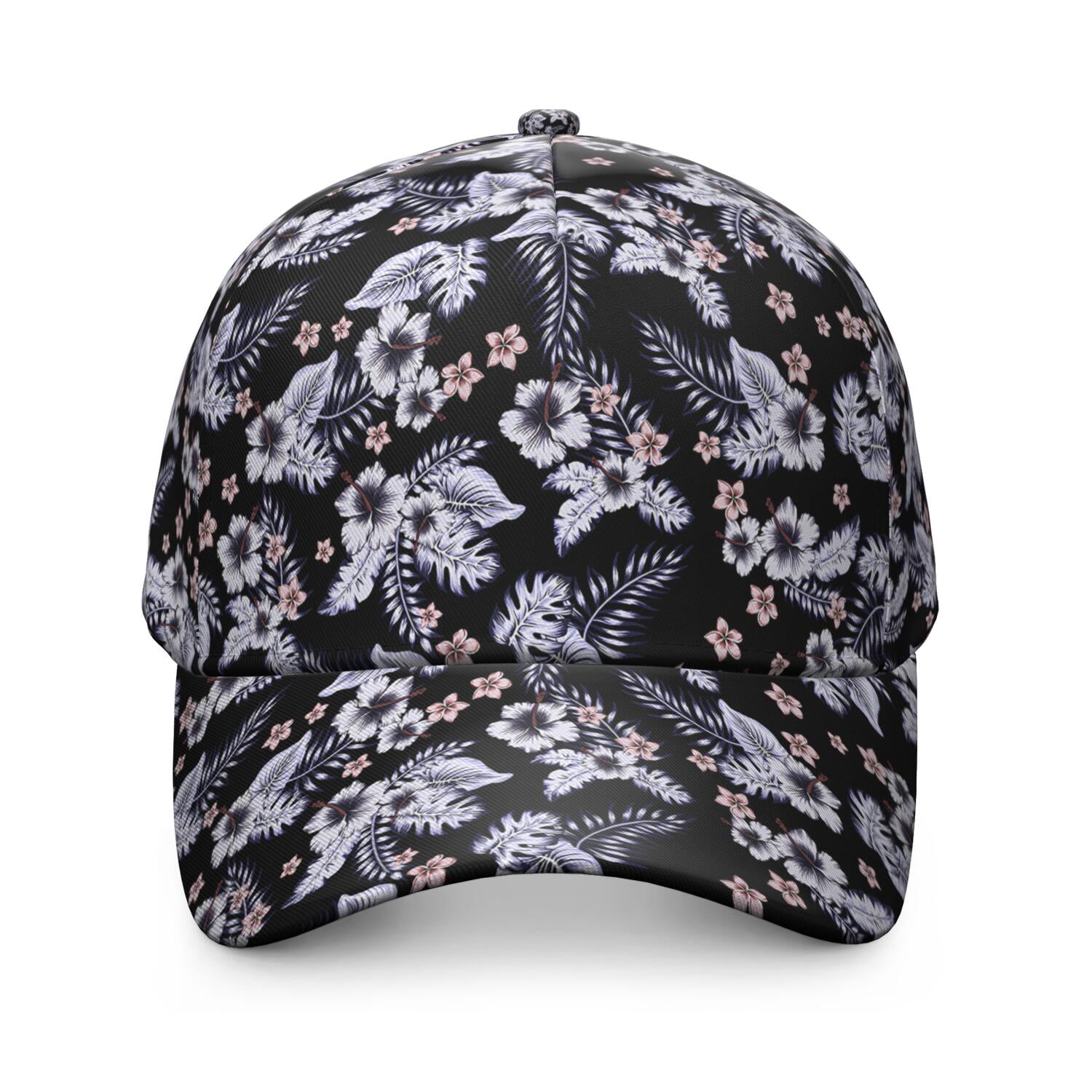 Artistic Floral Dad Hat – Rustic Baseball Cap with Botanical  display picture 1