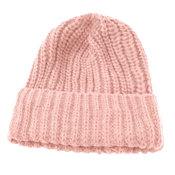 TELOLY Hats for Women, Beanie Winter Hat for Women Slouch Oversized Cable Knit Hats Warm Chunky Knitted Cap for Cold Weather Winter Hat Beanie Hats for Women Pink