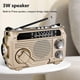 thumbnail image 4 of FM AM SW Radio Solar Charging Emergency Radios Receiver Black, 4 of 5