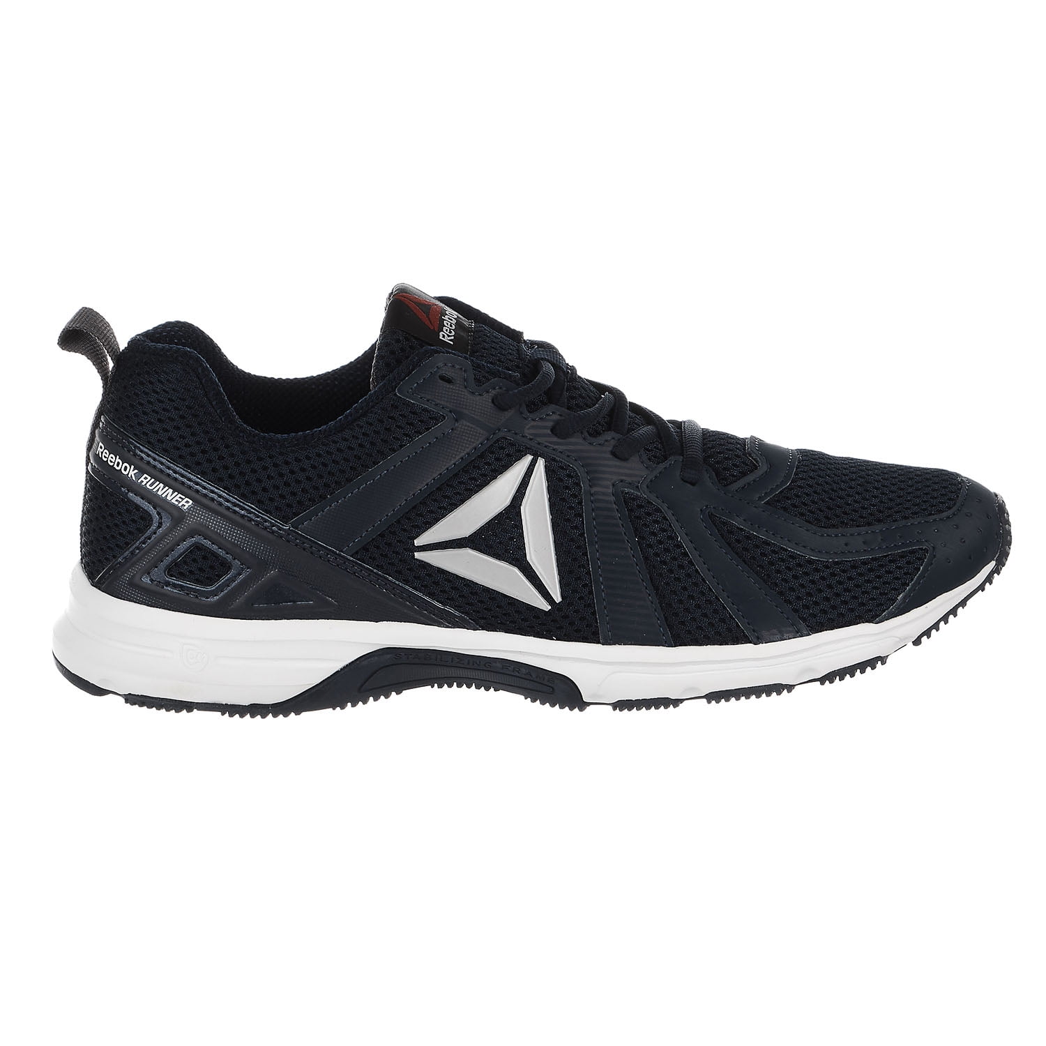 reebok grey running shoes