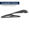 thumbnail image 2 of Unique Bargains Rear Windshield Wiper Blade Arm Set 200mm 8 Inch Fit for Toyota for Scion XD 2008-2014, 2 of 6