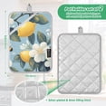thumbnail image 6 of Yayeee Pot Holders Kitchen Heat Resistant with Pocket 7"x9.8" Cotton Oven Cooking Hot Pads, Lemon Pattern, 6 of 7