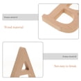 thumbnail image 3 of WHAMVOX 1 Set Wooden Letters for Wall Decor Paintable Wooden Letters for Art Projects, 3 of 6