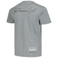 thumbnail image 3 of Men's Mitchell & Ness Heather Gray San Francisco Giants Cooperstown Collection City Collection T-Shirt, 3 of 3